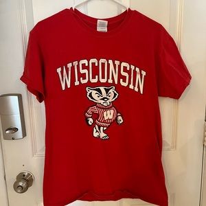 Wisconsin badgers tee